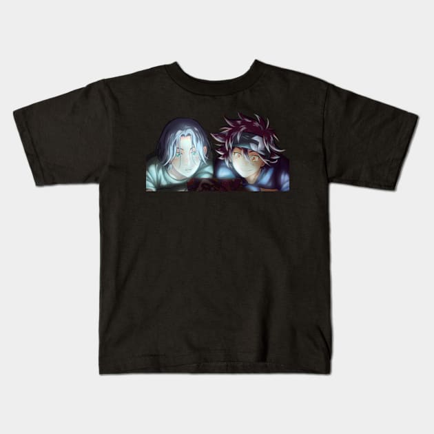 SK8 The Infinity redraw Kids T-Shirt by Sophprano